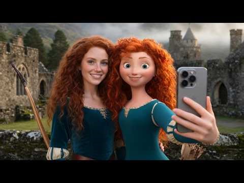 Brave: Animation vs. Realistic 3D Transformation