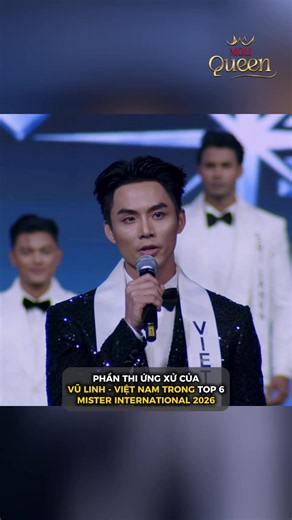 Phần thi ứng xử Top 6 của Nguyễn Vũ Linh - chung kết Mister International 2026 #nguyenvulinh #avuongvulinh #misterinternational #misterinternationalvietnam #moliqueen