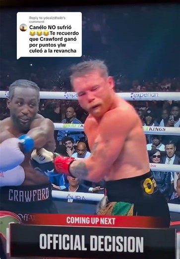 Replying to @ydealzdhxib #canelo #caneloalvarez #boxingnews #boxeo #canelocrawford