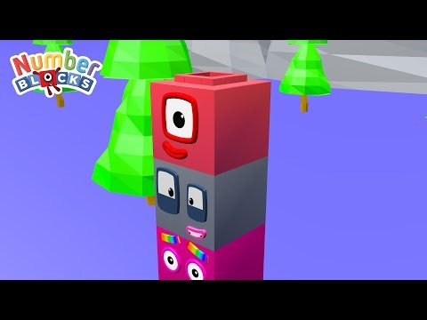 Numberblocks Full Episodes Standing Tall 1 MILLION vs 100 MILLION - Learn to Count Big Numbers!