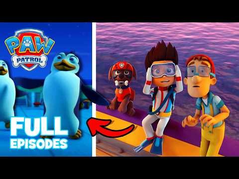 Pups Save the Penguins! | FULL Episodes | PAW Patrol | Compilation