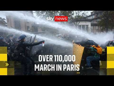 Troops sent into Paris for protests