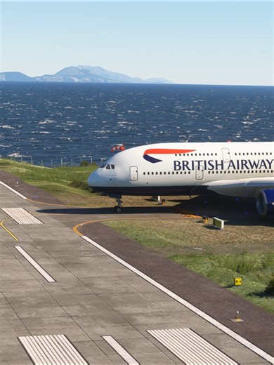 British Airways A380 Short Runway Takeoff Challenge