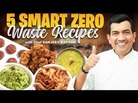 World Environment Day Special 🌍 | 5 Zero Waste Recipes Using Peels, Stems & Kitchen Scraps