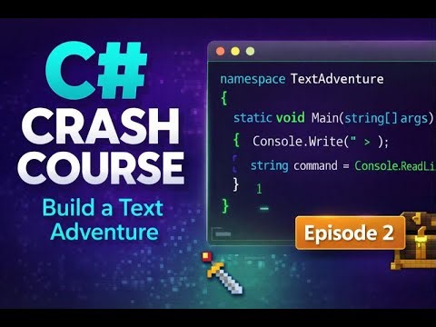 2. C# Crash Course - Game Loop, Enums, String Operations