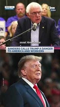 Bernie Sanders Rips Trump: “A Danger to the United States”