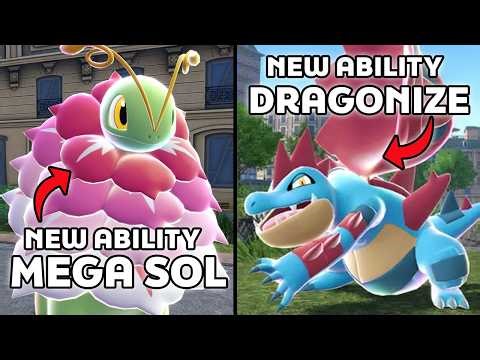 HUGE NEWS!! NEW ABILITIES FOR MEGA MEGANIUM & FERALIGATR IN POKEMON CHAMPIONS!!