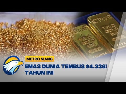 Harga Emas Dunia Awali 2026 dengan Tren Positif - [Metro Siang]