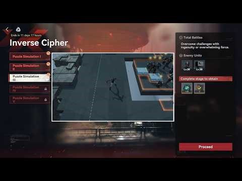 Girl's Frontline 2: Exilium - Inverse Cipher Puzzle Simulation III (LP-1-3) Guide