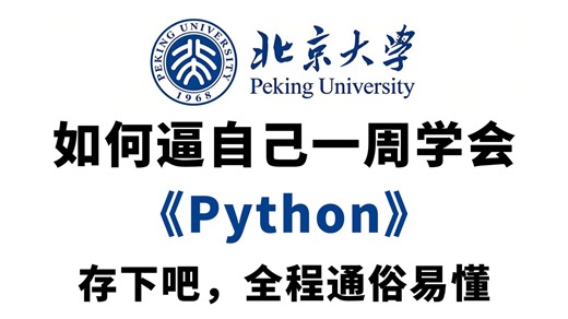 【Python教程】这绝对是26年最全最细的Python全套教学视频（包含爬虫+数据分析），全程干货无废话，七天看完编程技术猛涨！存下吧！学完即可接单就业！