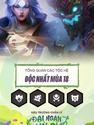 Mùa 18 có nhiều tộc độc nhất đỉnh quá anh emmmm #dautruongchanly #teamfighttactics #gamingontiktok #tft