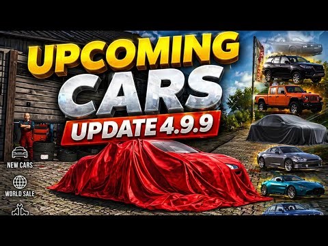 5 new cars in Car Parking Multiplayer New UpdateV-4.9.9 🔥