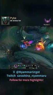 LoLハイライト Pyke Playlog#65 #Shorts