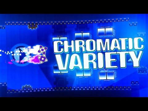 "Chromatic variety" by KenaxGD & JaviLifter [ALL COINS] | Geometry Dash Daily #1874