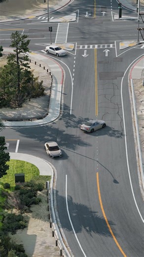 Realistic Highway Car Crashes #422