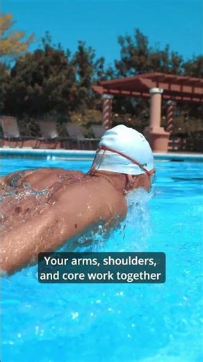Swimming, a full-body strength training