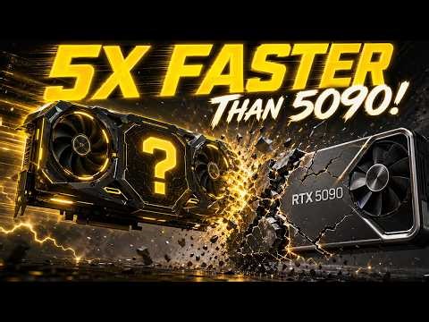 A Gaming GPU 5X Faster Than The 5090 is Actually RELEASING!