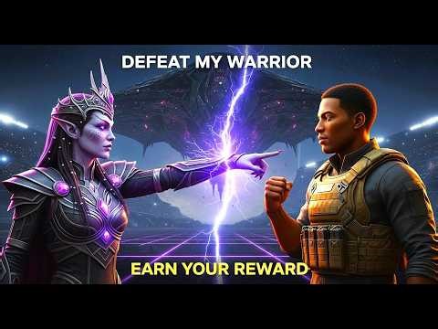 “Alien Queen’s Bold Challenge: ‘Defeat My Warrior, Human… and Earn Your Reward’| HFY