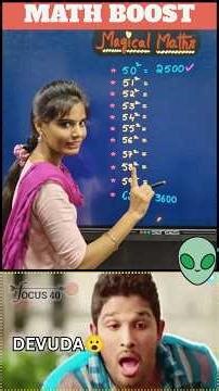 50 to 60 Squares in Seconds🔥 | Lakshmi Mam’s Genius Shortcut Trick 🤯 | All Competitive Exams #shorts