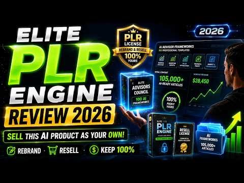 Elite PLR Engine Review 2026 — AI Content Machine EXPOSED