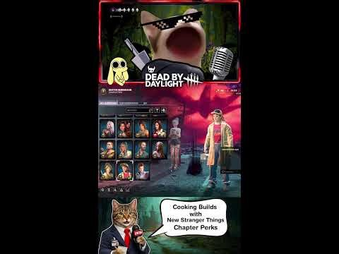 Cooking Builds with New Stranger Things Perks | 🔴 DBD