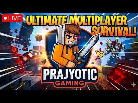 ULTIMATE MULTIPLAYER SURVIVAL! ⚔️ Don't Get Raided... (Minecraft Live) JOIN DISCORD