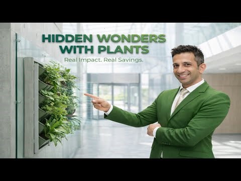 Hidden Wonders with Plants 2 | Why Buildings Waste Millions on Cooling (And How Plants Can Fix It)