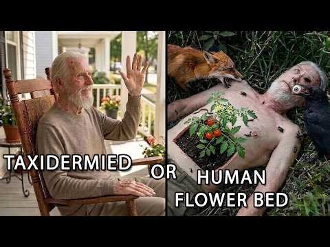 No Burial or Cremation for Me! Taxidermied or Left in the Backyard!