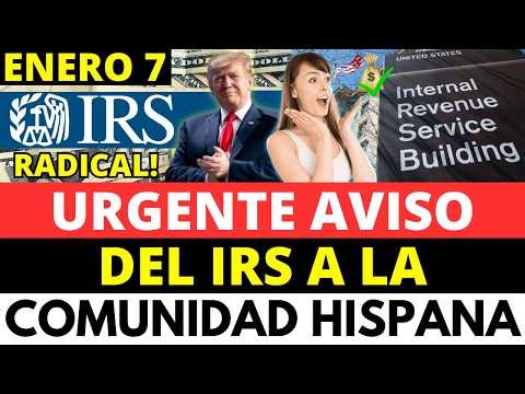 URGENTE AVISO DEL IRS A LA COMUNIDAD HISPANA