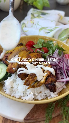 3 Fast Weeknight Meals with Sunday Dinner Prep