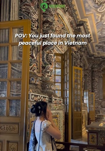 Step into the timeless beauty of Hue 🇻🇳✨ Ancient architecture, peaceful corners, and a royal charm that makes you slow down and fall in love. 🏯💛 Ready to discover Hue with GreenTours? #Hue #VisitVietnam #VietnamTravel #VietnamCulture #greentoursvietnam
