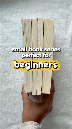 Small Book Series for Beginners 📚✨ (Easy to Finish, Hard to Forget)