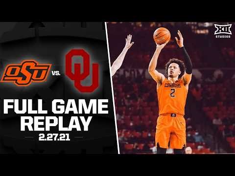 Cade Cunningham Drops 40 Points vs. Oklahoma (2.27.21) Basketball Full Game Replay | Big 12 Classics