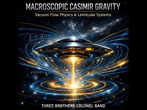 Macroscopic Casimer Gravity & Lenticular Saucer Paper Draft