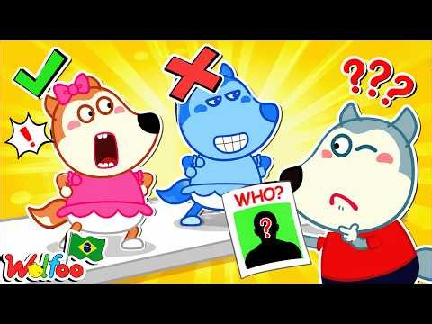 NOVO🤖👶 Lucy Falsa vs Lucy Verdadeira! Quem é a Irmã de Verdade? | Wolfoo em Português