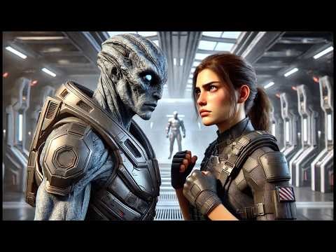 A Human Lady Cadet Smacked by the Alien Instructor — She Ended Him in One Move