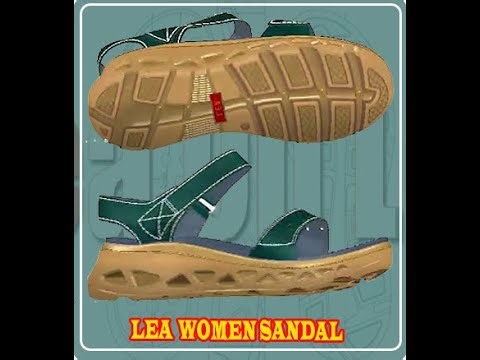 LEA Women Sandal Sole & Outsole Design | Footwear CAD to Manufacturing