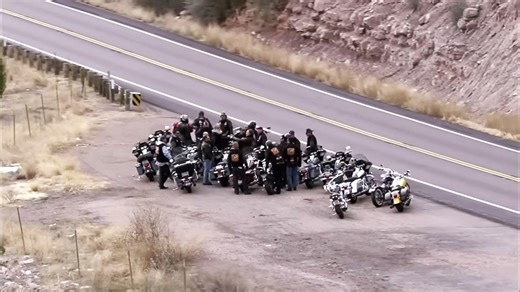 Hells Angels involved in roadside incident
