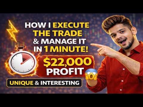 Watch This Trade Execution! 1% Risk Rule Strategy (2026) |Trading wala professor