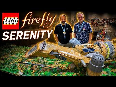 Huge Motorized LEGO Firefly Serenity Ship