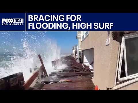 Long Beach braces for flooding, high surf as Tropical Storm Rachel remnants hit California