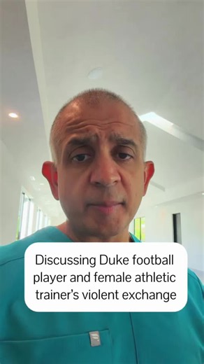During Saturday’s Duke–UNC game, cornerback Kimari Robinson was standing over injured teammate DaShawn Stone when athletic trainer Grace Dietrich tried to move him aside so she could treat the player. Robinson swatted her arm away. The clip went viral, and the reactions were immediate and divided. From a medical standpoint, athletic trainers are first responders. In a potential head, neck, or spinal injury, every second counts. They need immediate, unobstructed access to assess the athlete and s