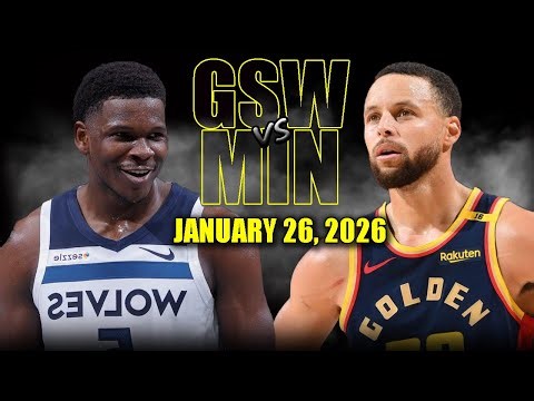 Golden State Warriors vs Minnesota Timberwolves Full Game Highlights – January 26, 2026 | NBA Season