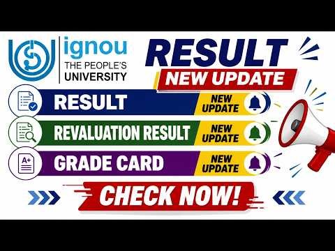 IGNOU DEC 2025 Grade Card New Update Published: Assignment & Theory Marks | Ignou Grade Card 2026