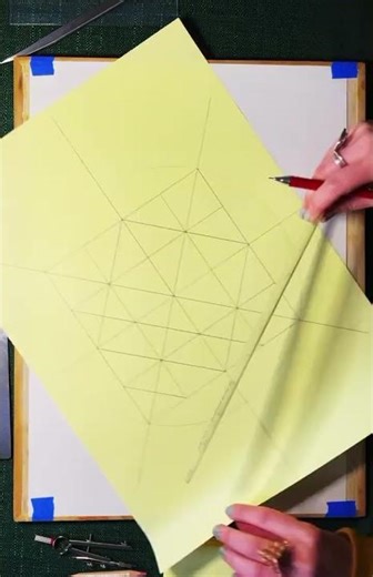 How to Draw a Grid of Squares ~ Short