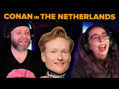 Norwegian + American React to Conan Abroad 😂