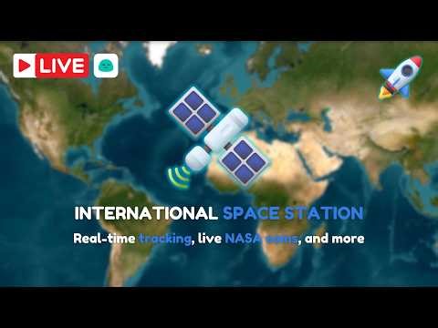 Where is the ISS? Live International Space Station Tracker + NASA Earth Views 🛰️🌍