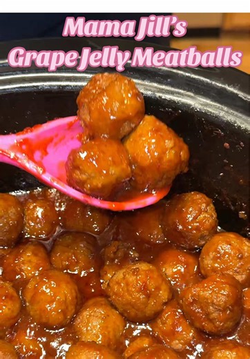 Delicious Homemade Grape Jelly Meatballs Recipe