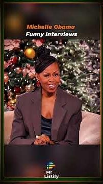 Michelle Obama Funny Interviews!! #michelleobama #interview
