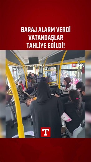 Baraj Alarm Verdi! Vatandaşlar Tahliye Edildi! #Shorts